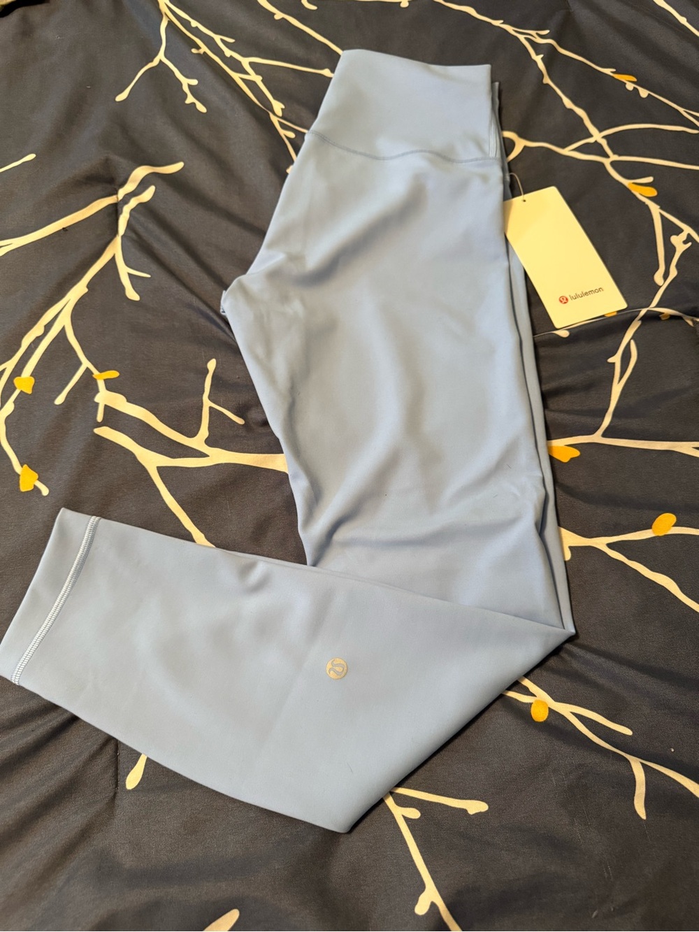 Lululemon Wunder Train HR Tight 25”, Size 8, Sinatra Blue, NWT